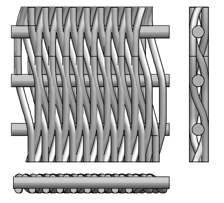Twill Reverse Dutch Weave Mesh Types United Wire